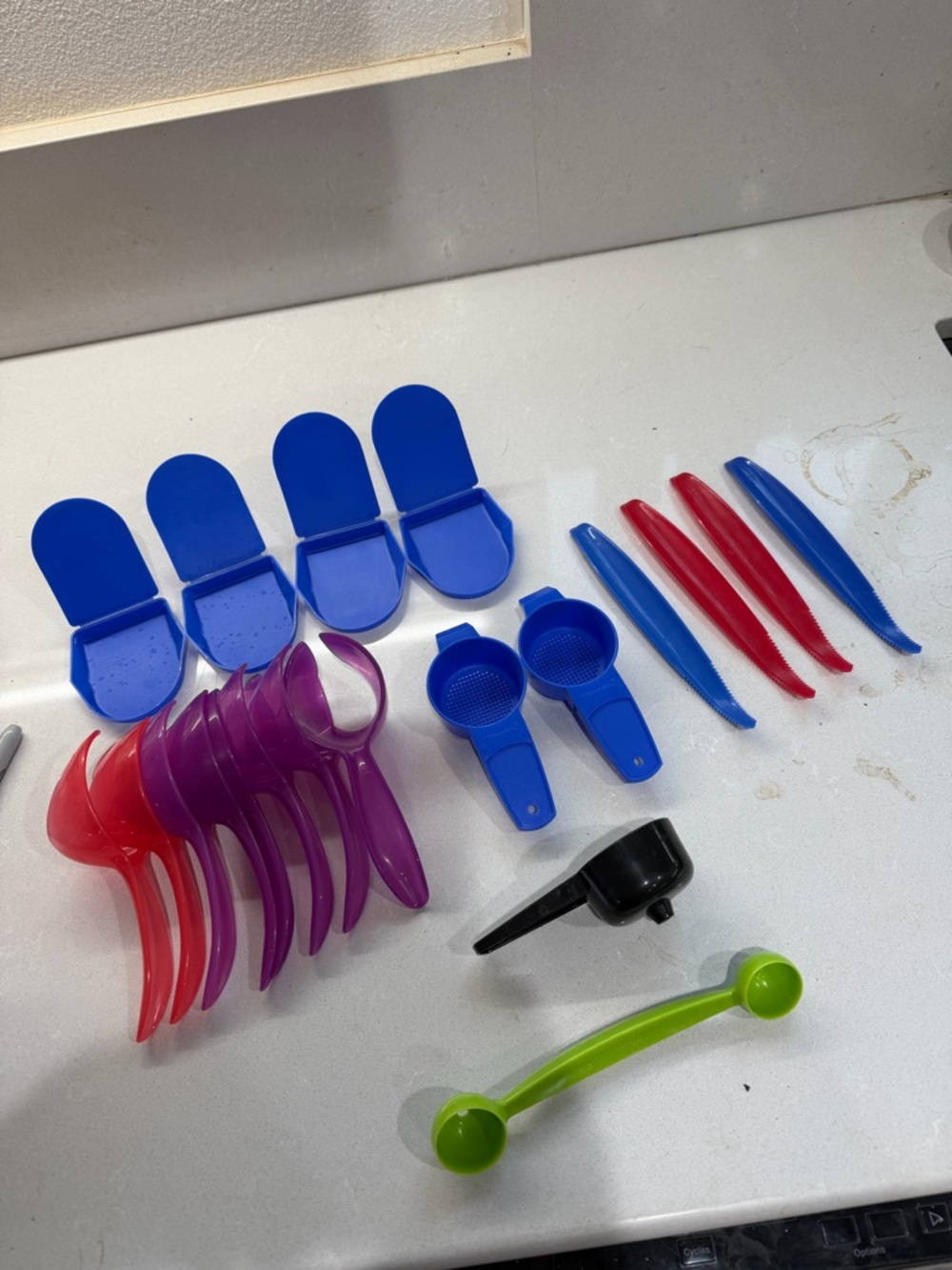 Vintage Tupperware kitchen gadget lot. New. Miscellaneous pieces. New